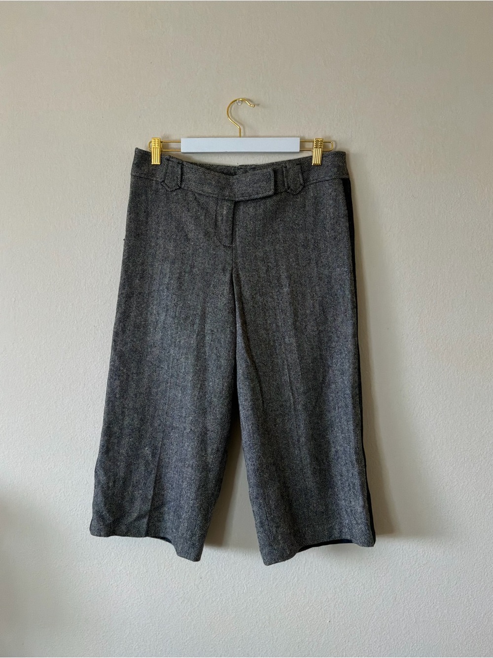Ann Taylor LOFT Marisa Cropped Wide-Leg Trousers